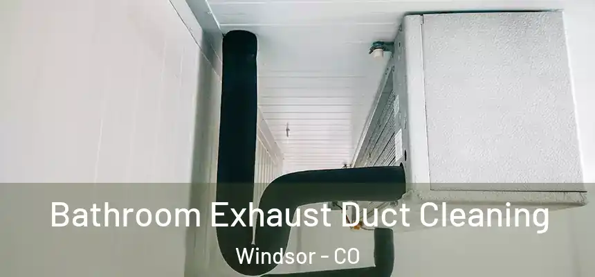  Bathroom Exhaust Duct Cleaning Windsor - CO